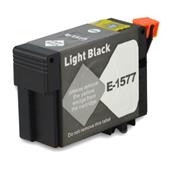 Compatible Light Black Epson T1577 Ink Cartridge (Replaces Epson T1577 Turtle)