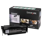 Lexmark 12A8420 Original Black Return Program Toner Cartridge