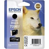 Epson T0961 (T096140) Photo Black Original Ink Cartridge (Huskey)