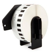 Compatible Brother DK-22211 Continuous Film Tape (29mm x 15.24m) Black on White