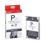 Canon E-P25BW Original Easy Photo Pack -Ink and 25 Postcard Size Sheets