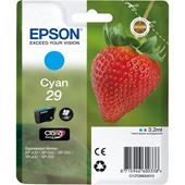 Epson 29 (T29824010) Cyan Original Claria Home Standard Capacity Ink Cartridge (Strawberry)