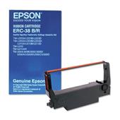Epson ERC-38 Black/Red Original Fabric Ribbon (C43S015376)