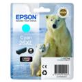Epson 26XL (T263240) Cyan Original Claria Premium High Capacity Ink Cartridge (Polar Bear)