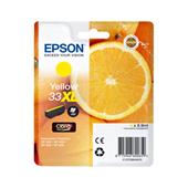 Epson 33XL (T33644010) Yellow Original Claria Premium High Capacity Ink Cartridge (Orange)