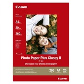 Canon PP-201 (A4) Glossy Photo Paper Plus II 260g (20 Sheets)