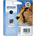 Epson T0711 (T071140) Black Original Ink Cartridge (Cheetah)