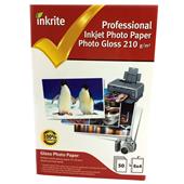 Inkrite PhotoPlus Professional Paper Photo Gloss 210gsm 6x4 (50 sheets)
