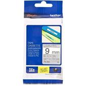 Brother TZe-M921 Original P-Touch Label Tape (9mm x 8m) Black On Silver