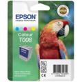 Epson T008 (T008401) Colour Original Ink Cartridge (Parrot)