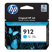 HP 912 Cyan Original Standard Capacity Ink Cartridge (3YL77AE)