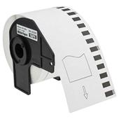 Compatible Brother DK-22205 Continuous Paper Tape (62mm x 30.48m) Black on White