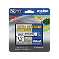 Brother TZeS231 Original P-Touch Extra Strength Label Tape - 1/2 x 26 ft (12mm x 8m) Black on White