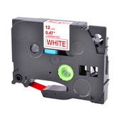 Compatible Brother TZe-232 P-Touch Label Tape (12mm x 8m) Red On White