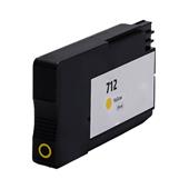 Compatible Yellow HP 712 Ink Cartridge (Replaces HP 3ED69A)