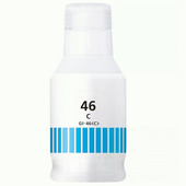 Compatible Cyan Canon GI-46C Ink Bottle (Replaces Canon 4427C001)