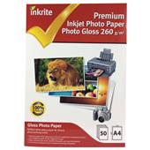 Inkrite PhotoPlus Professional Paper Photo Gloss 260gsm A4 (50 sheets)