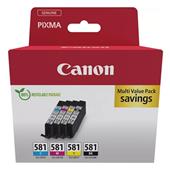 Canon CLI-581 BK/C/M/Y Original Standard Capacity Multipack Ink Cartridges