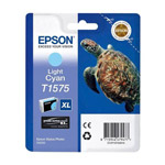 Epson T1575 (T157540) Light Cyan Original Ink Cartridge (Turtle)