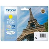 Epson T7024 (T702440) Yellow High Capacity Original Cartridge (Eiffel Tower)