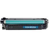 Compatible Cyan HP 212A Standard Capacity Toner Cartridge (Replaces Canon W2121A)