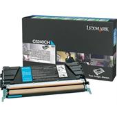 Lexmark C5240CH Original Cyan High Capacity Return Program Toner Cartridge