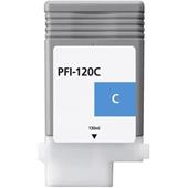 Compatible Cyan Canon PFI-120C Ink Cartridge (Replaces Canon 2886C001AA)