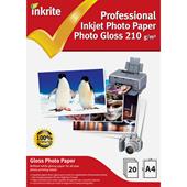 Inkrite PhotoPlus Professional Paper Photo Gloss 210gsm A4 (20 sheets)